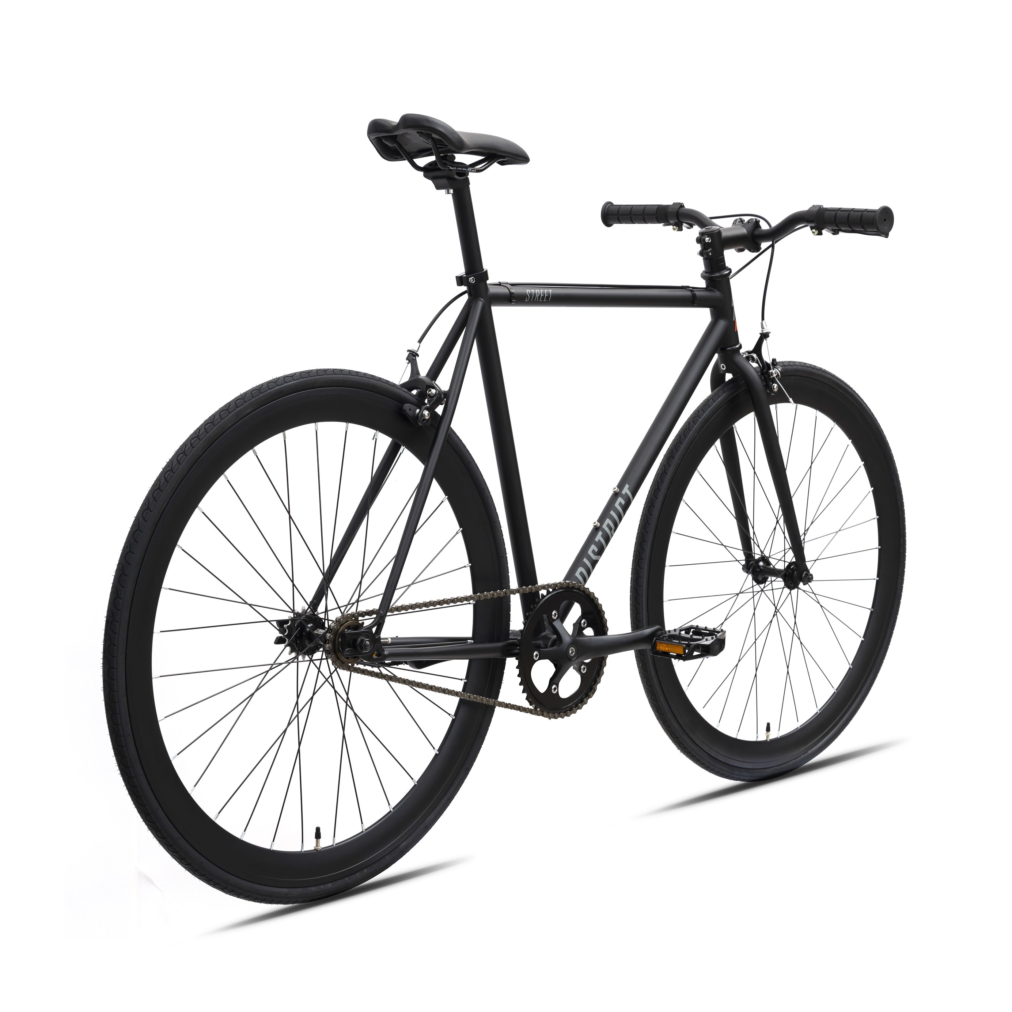 Fixie bike 2025 all black